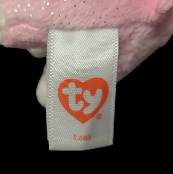 2019 Ty BEANIE BABIES STUFFED ANIMAL KEYCLIP "LANA" THE LLAMACORN - Picture 9 of 10